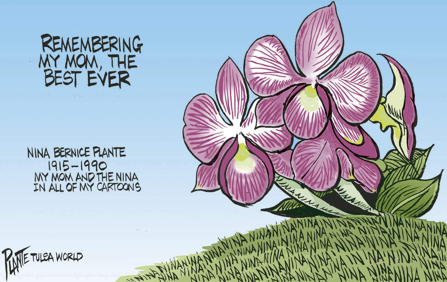 Bruce Plante Cartoon: My Mother's Day